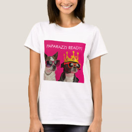Camiseta "PAPARAZZI READY" CRN