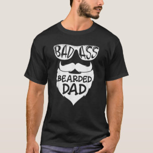 Camiseta Papás con barba de las modas de los zapatos de pap
