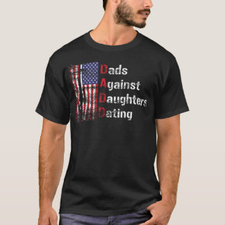 Camiseta Papás Contra las Hijas que Salen con Papá Día del 