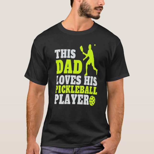 Camiseta Papás De Pickleball Dice A Los Jugadores De Pickle (Anverso)