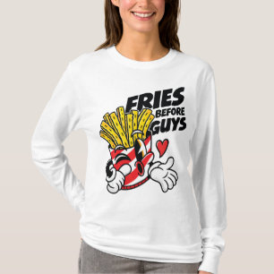 Camiseta Papas Fritas Antes que Chicos – Palomitas de Papas