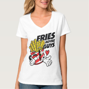 Camiseta Papas Fritas Antes que Chicos – Palomitas de Papas