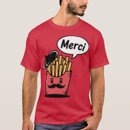 Camiseta Papas Fritas Dicen Merci