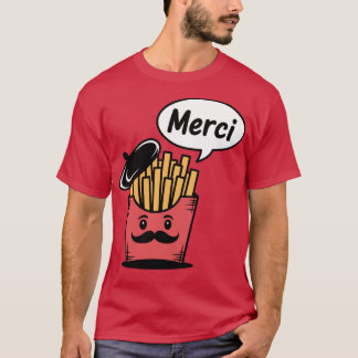 Camiseta Papas Fritas Dicen Merci