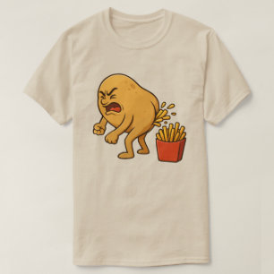 Camiseta Papas Fritas Francesas que se Cacanean l Papas Fri