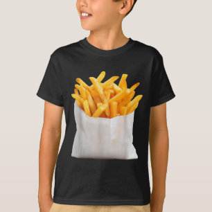 Camiseta Papas Fritas Freír Divertido Disfraz De Comida De
