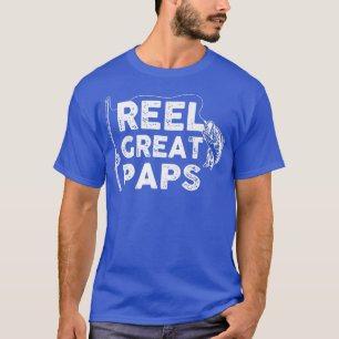 Camiseta Papas grandes tambores pescando papi o abuelo pesc