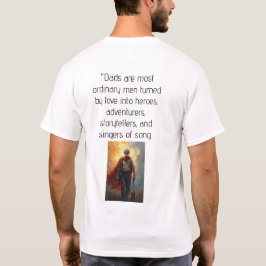 Camiseta Papás: Hombres comunes y corrientes se convierten