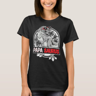 Camiseta Papasauro T Rex Dinosaur Funny Familia Papa Saurus
