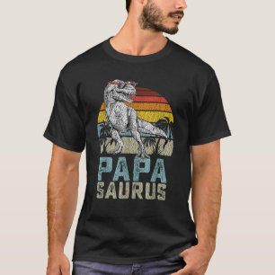 Camiseta Papasauro T Rex Dinosaur Papa Saurus