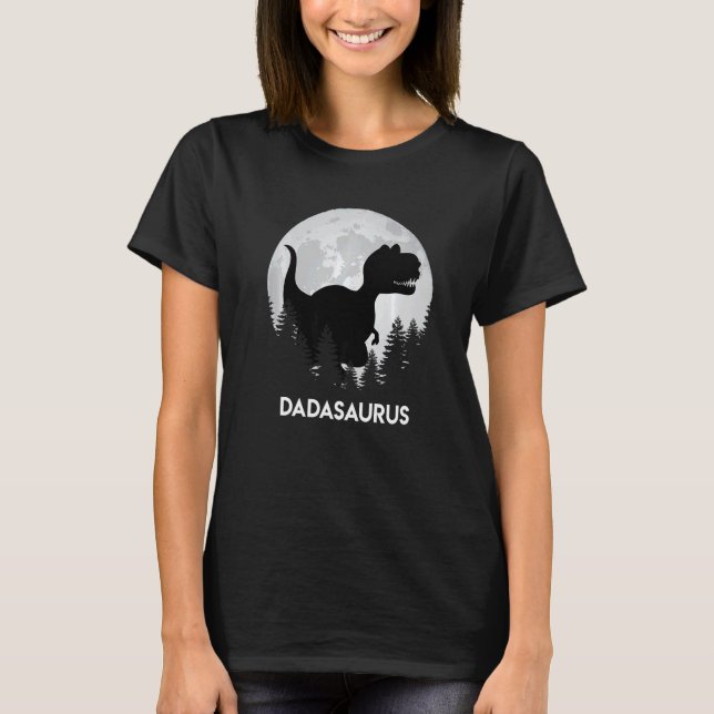 Camiseta Papasaurus Daddy Padre (Anverso)