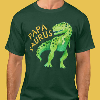 Camiseta Papasaurus Dinosaur Dad of the Birthday Boy