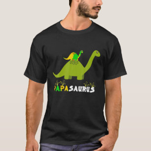 Camiseta Papasaurus Funny Dinosaur Dad Papa Saurus Padre