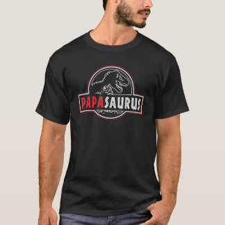 Camiseta Papasaurus Rex Dinosaur Papa Saurus Family Matchin