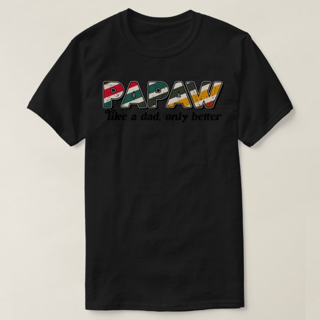Camiseta Papaw (Diseño del anverso)