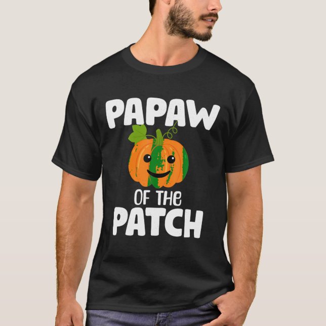 Camiseta Papaw de calabaza de la familia divertida del parc (Anverso)