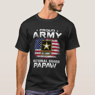Camiseta Papaw De La Orgullosa Guardia Nacional Del Ejércit