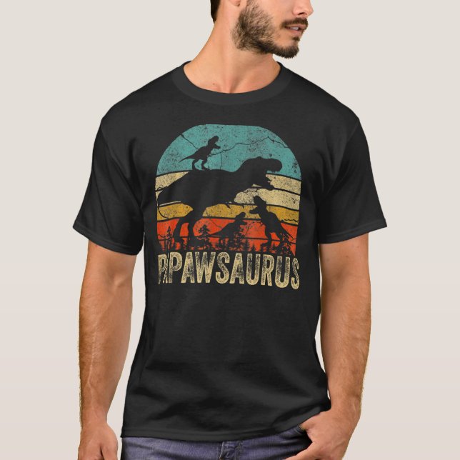 Camiseta Papaw Dinosaur Papawsaurus 3 Navidades (Anverso)