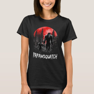 Camiseta Papaw Squatch Funny Bigfoot Dad Sasquatch Yeti Fat