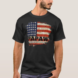 Camiseta Papaw The Man The Myth The Legend Padre's Day