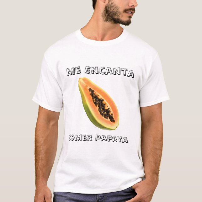 Camiseta Papaya de Encanta (Anverso)