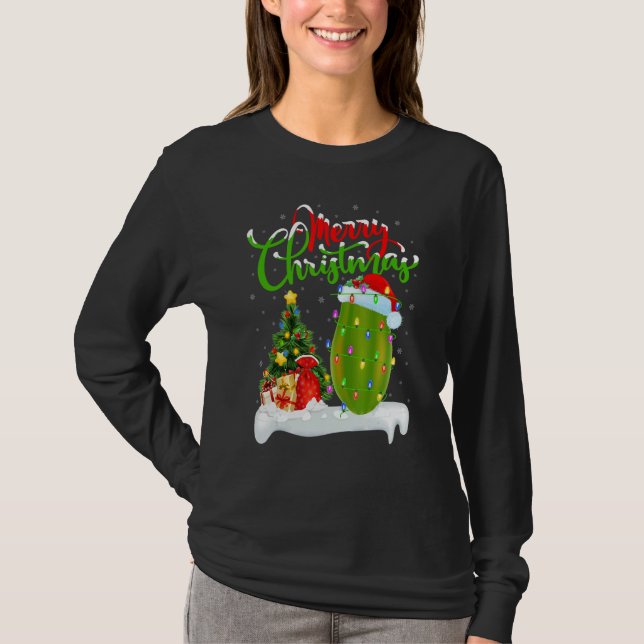 Camiseta Papaya Fruit   Xmas Decorations Santa Papaya Chris (Anverso)