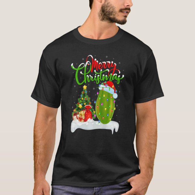 Camiseta Papaya Fruit  Xmas Decorations Santa Papaya Christ (Anverso)