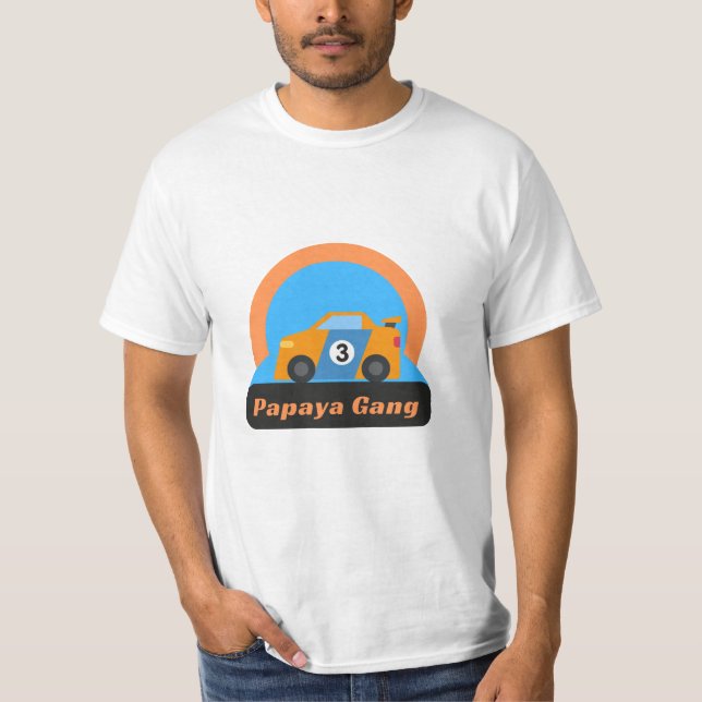 Camiseta Papaya Gang - Camiseta Mclaren (Anverso)
