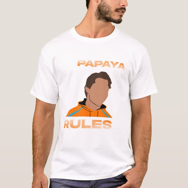 Camiseta Papaya Rules (Anverso)