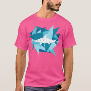 Camiseta Papel compartido Origami Ichthyosaurus