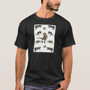 Camiseta Papel de ajuste de dinosaurios