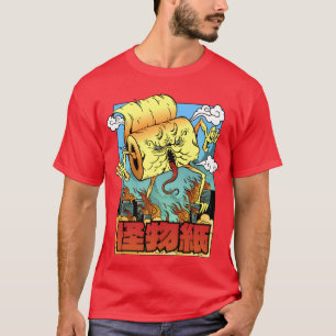 Camiseta Papel de Animeinodoro Monstruo Anime Amante Otaku