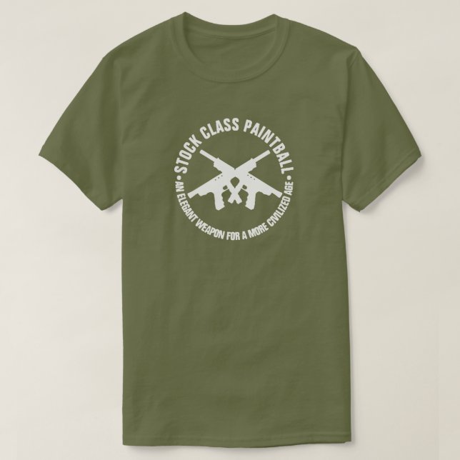 CAMISETA PAPEL DE CLASE DE VALOR (Diseño del anverso)