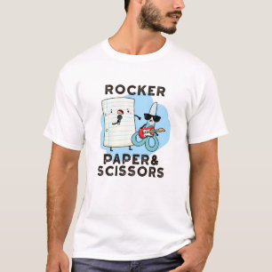 Camiseta Papel De Cohetes Y Tijeras Divertido Juego Pun