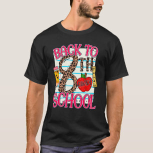 Camiseta Papel De Cuaderno De 8º Grado De Regreso A Clases 