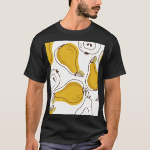 Camiseta Papel de escritorio decorativo con orejas dibujada