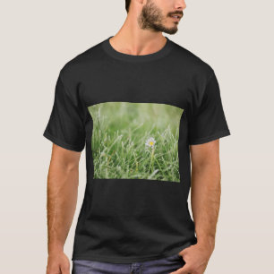 Camiseta Papel de escritorio elegante de la flor