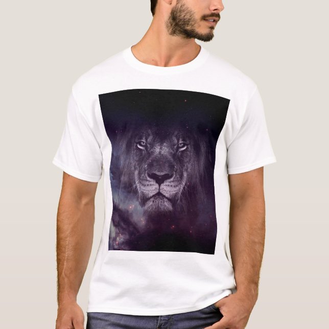 Camiseta Papel de fondo de escritorio del arte de la cara d (Anverso)