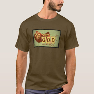 Camiseta Papel de fondo retro Psalm 50