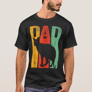 Camiseta Papel de gato con mejor Sfinx estilo retro