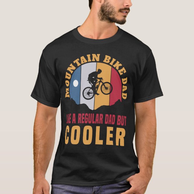 Camiseta Papel de la bicicleta de montaña Enduro MBT (Anverso)