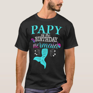Camiseta Papel De La Familia Que Coincide Con La Sirena De 