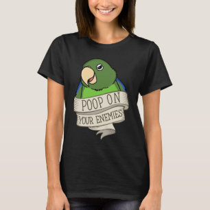 Camiseta Papel De Loro En Tus Enemigos I Green Parrotlet