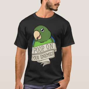 Camiseta Papel De Loro En Tus Enemigos I Green Parrotlet