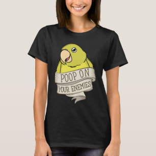 Camiseta Papel De Loro En Tus Enemigos I Parroquia Amarillo