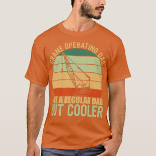 Camiseta Papel de operación de grúa