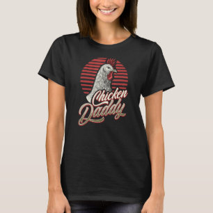 Camiseta Papel de pollo Padre de granja Pollo Whisperer Pou