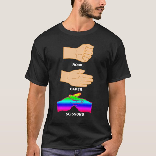 Camiseta Papel de rock tira a Lgbtq+ Mes del Orgullo de Ali (Anverso)
