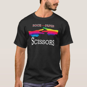Camiseta Papel de rock tira de gracia orgullo lésbico LGBTQ