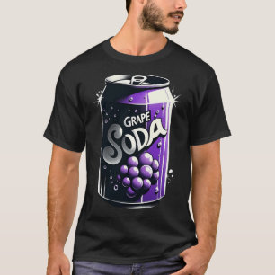 Camiseta Papel De Soda De Uva Con Problemas Impresión Elega